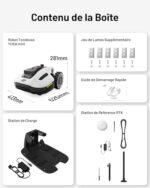 MAMMOTION YUKA Mini 500 Robot Tondeuse sans Fil Périphérique – Image 9