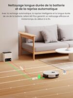 Lefant M2 Plus Robot Aspirateur Laveur 6000Pa avec Station Vidage Automatique Poussière – Image 6