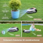 DREAME A1 Pro Robot Tondeuse sans Fil Périphérique, 3D-LiDAR OmniSense, Recommandé 2000 m² – Image 6