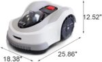 Tondeuse à gazon robotique entièrement automatique avec station de charge automatique, sans fil, pour grandes pelouses jusqu'à 6000 m² – Image 2