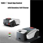 Tondeuse à gazon robotique - Coupe jusqu'à 1500 ㎡ - Télécommande pour pelouse de jardin - Tonte ultra silencieuse – Image 3