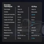 Sunseeker V3 Plus robot tondeuse 1000㎡, robot tondeuse sans fil en un clic – Image 9