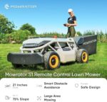 Mowrator Tondeuse à gazon télécommandée S1 4WD 56V12Ah – Image 2