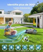YARDCARE N1600PRO Robot Tondeuse sans Fil Périphérique,RTK+ IA Vision – Image 4