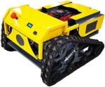 Tondeuse robotisée télécommandée pour pelouses de Jardin Ceintures Vertes, Tondeuse robotique électrique à Quatre Roues motrices Hybride électrique à l'huile – Image 8