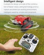 HYQNG Tondeuse à Gazon robotisée, Tondeuse à Essence à Quatre Temps avec télécommande, Puissance de 7,5 CV – Image 4